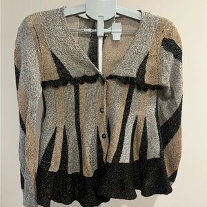 3.1 Phillip Lim Flared Wool-Blend
Cardigan Size L